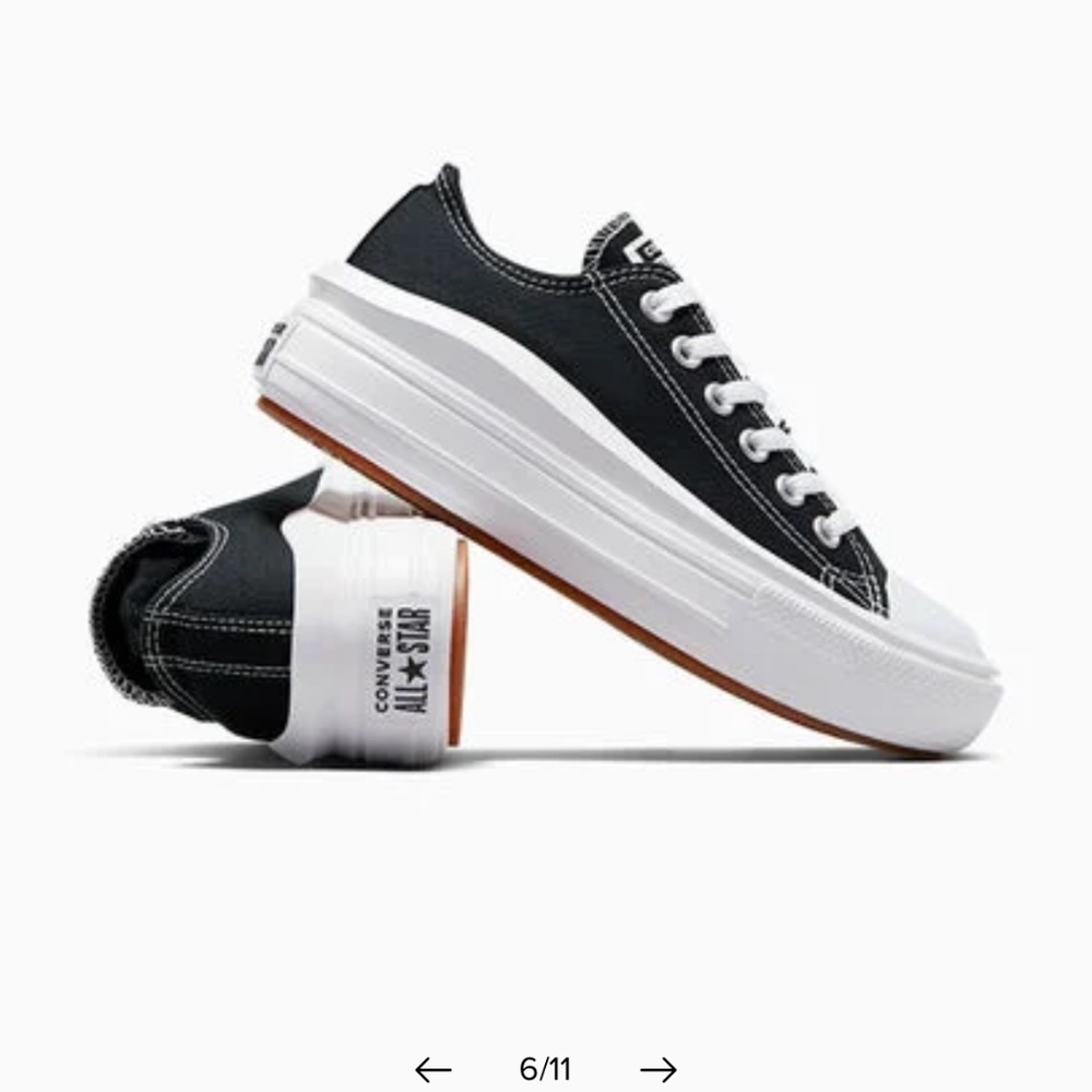 Converse platform size 6. 1/2